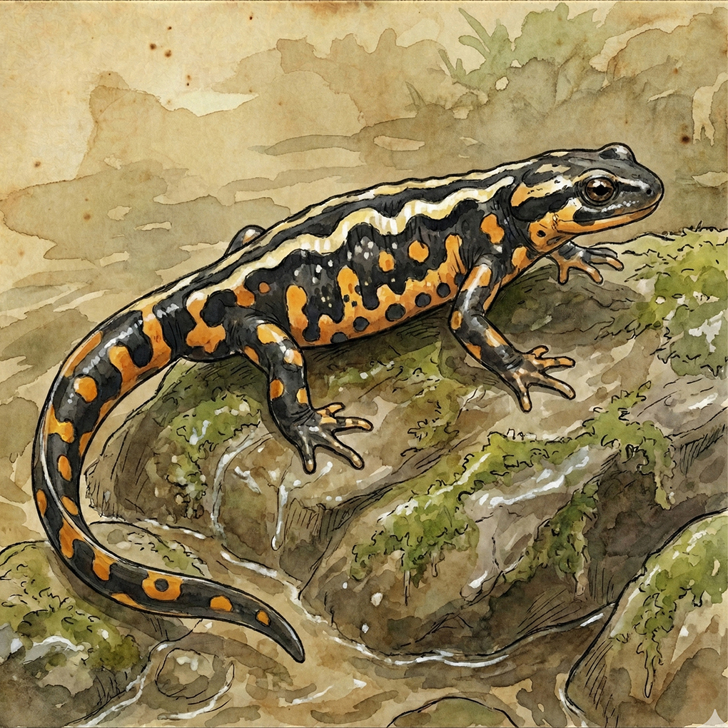 Kaiser's Spotted Newt